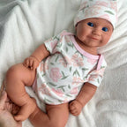 Image of Reborn Baby Dolls 20Inch Chubby Baby Girl Maddie Full Body Soft