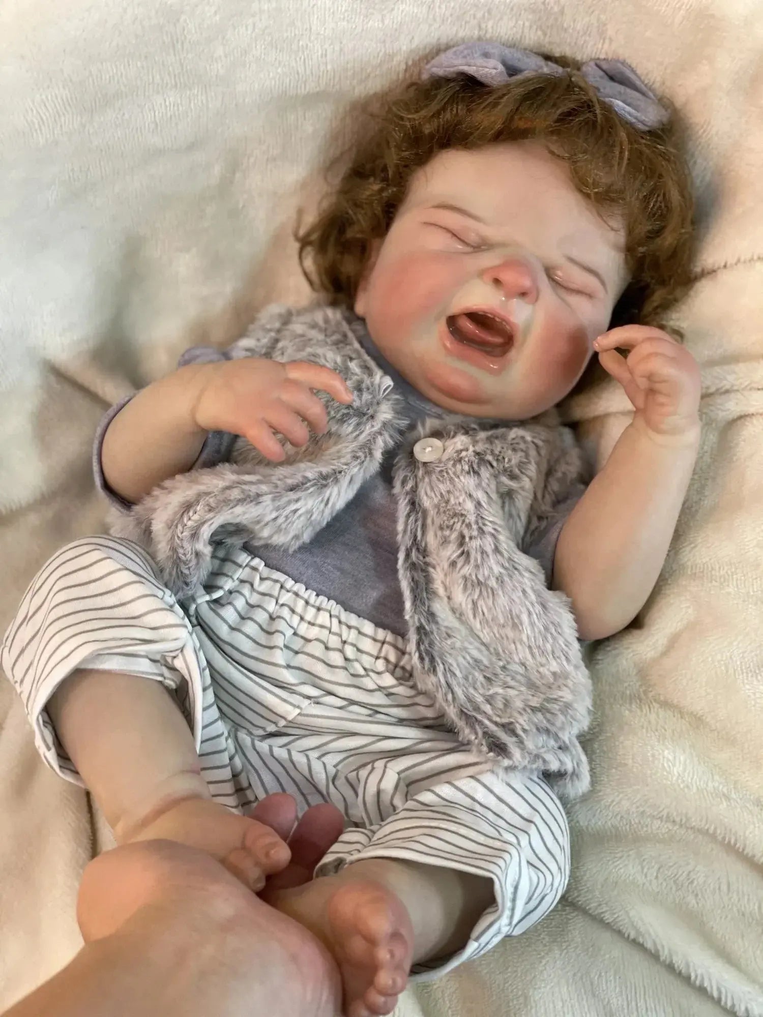 Image of Reborn Baby Dolls 50Cm Maria Bebe Reborn Girl Cuddly Full Body
