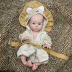 Image of Reborn Baby Dolls 13Inch All Silicone Girls Bebe Reborn Painted Full