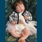 Image of Reborn Baby Dolls 22Inch Big Size Can Open Mouth Bébé Reborn De