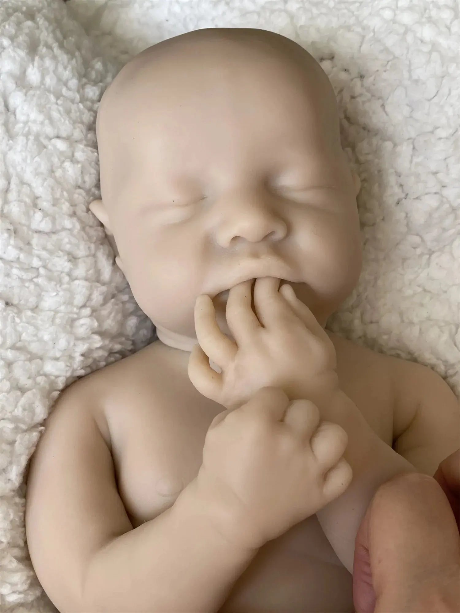 Image of Reborn Baby Dolls Bebê Reborn Dolls 16Inch Boy Levi Painted/Unpainted