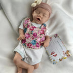 Image of Reborn Baby Dolls 18Inch Dark Skin Realistic Features & Soft Material