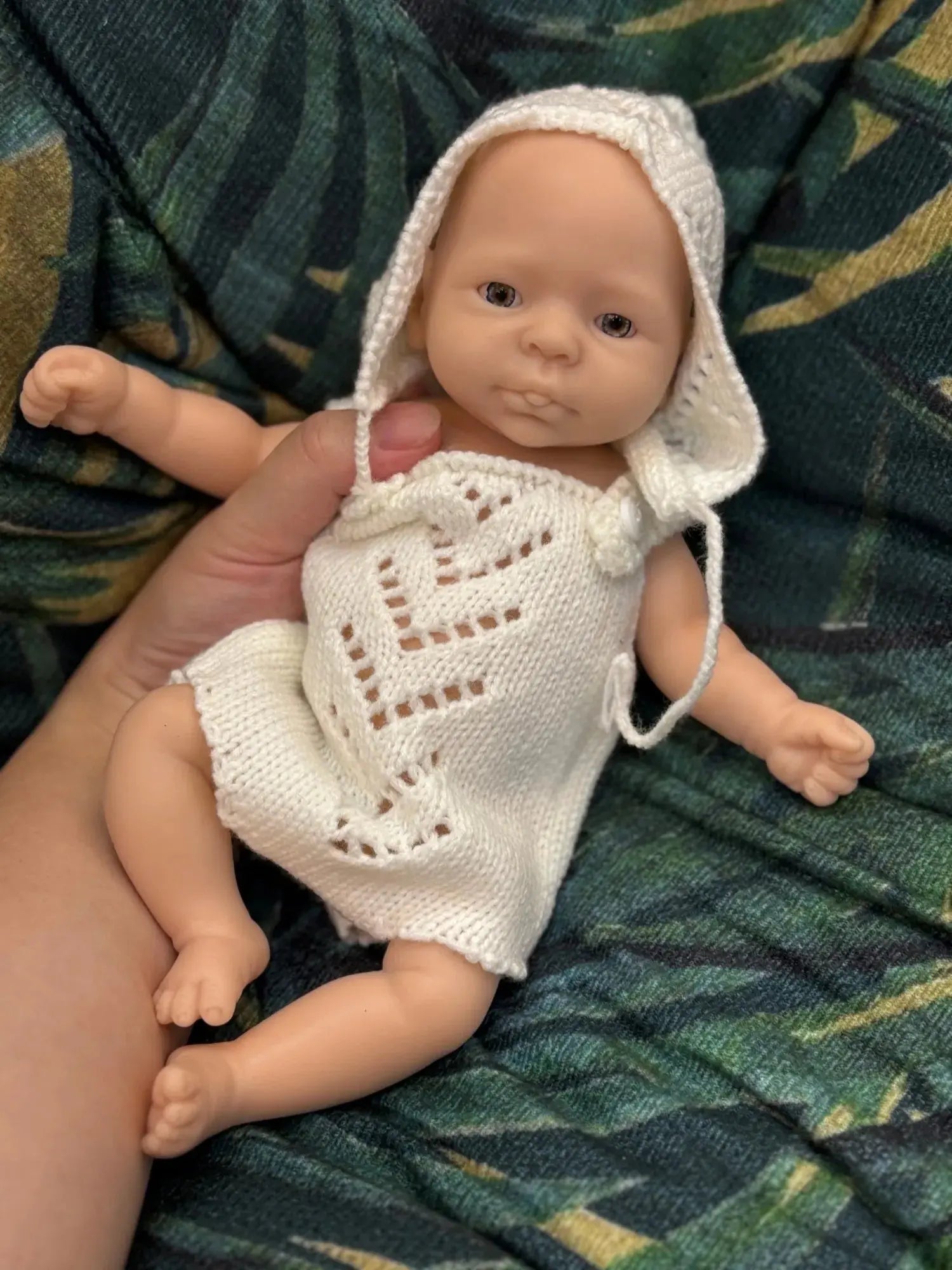 Image of Reborn Baby Dolls 10Inch Silicone Girls Whole Body Soft Solid