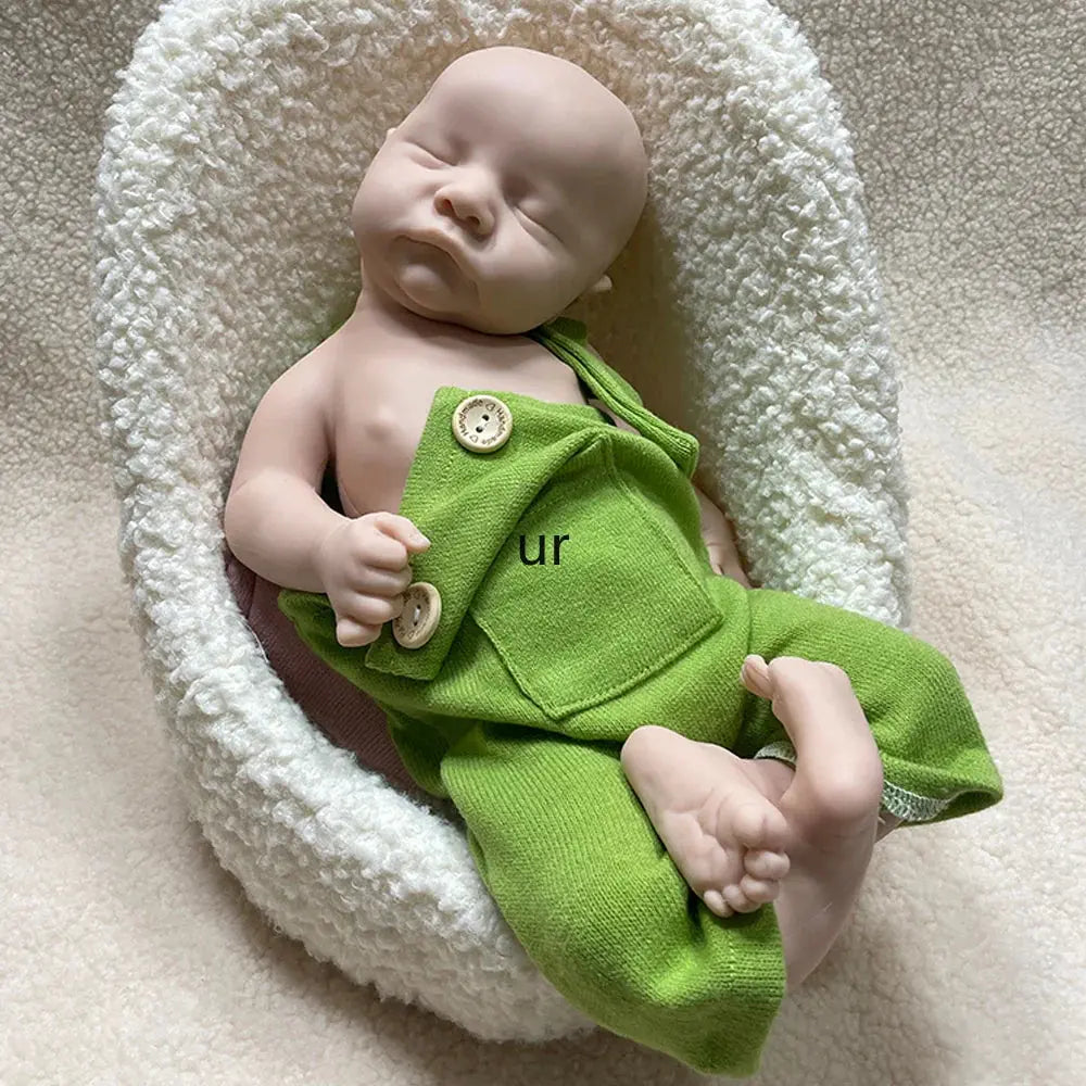 Image of Reborn Baby Dolls 17Inch Realistic Details & Handmade Soft Baby Boy