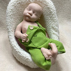Image of Reborn Baby Dolls 17Inch Asleep Silicone Reborn Baby Boy Levi Full