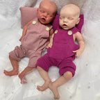Image of Reborn Baby Dolls Authentic 17" African American Reborn Baby Doll