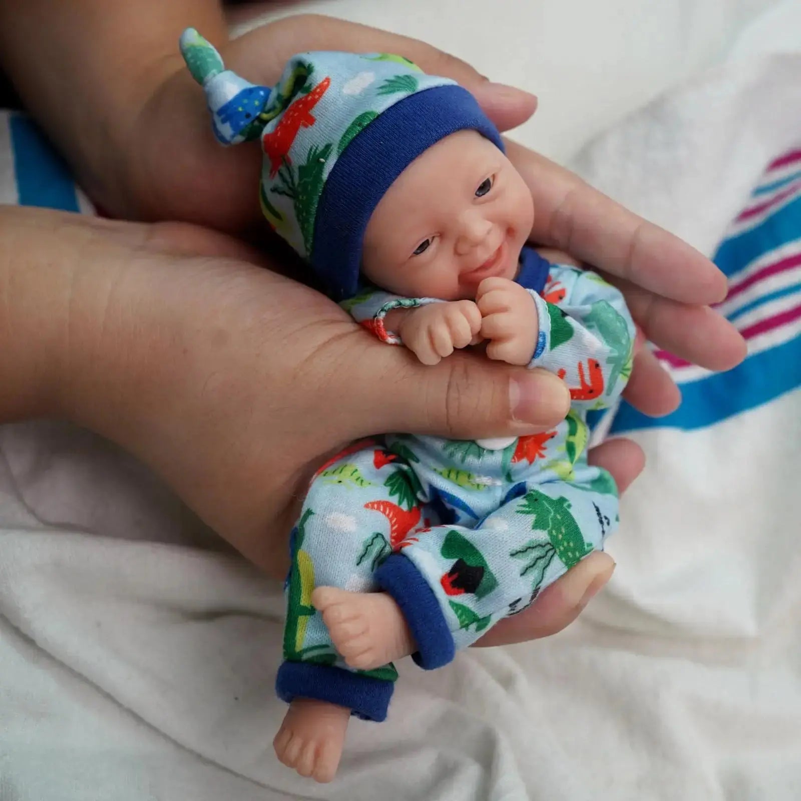 Image of Reborn Baby Dolls 7 Inch Mini Reborn Baby Dolls,Silicone Full Body