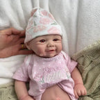 Image of Reborn Baby Dolls 17Inch Full Body Soft Realistic Platinum Silicone
