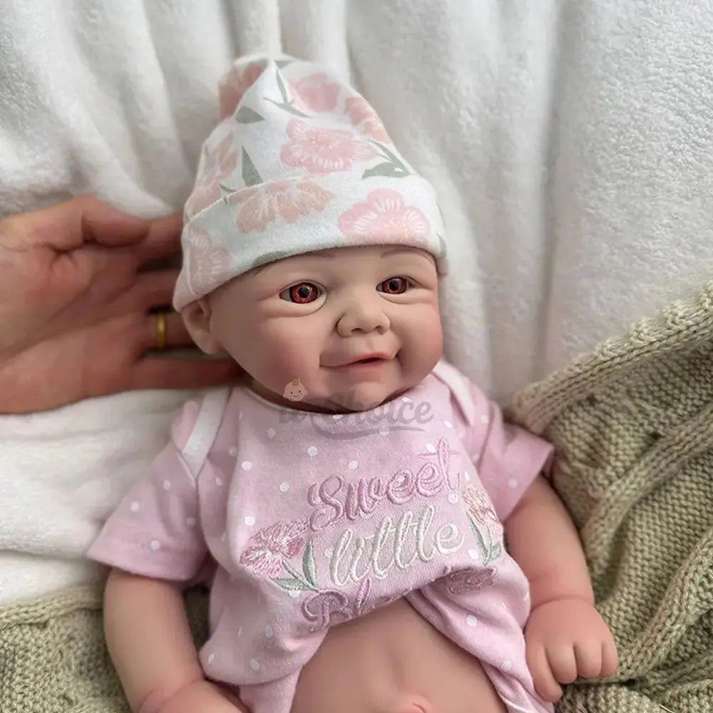 Image of Reborn Baby Dolls 17Inch Full Body Soft Realistic Platinum Silicone