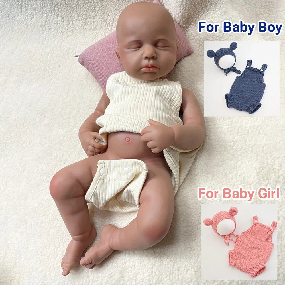 Image of Reborn Baby Dolls 20" Full Body Silicone Reborn Baby Boy/Girl Doll