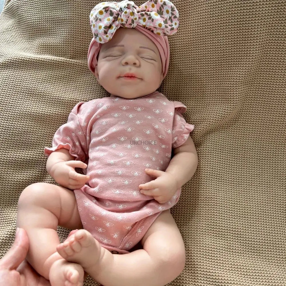 Image of Reborn Baby Dolls 19Inch Baby Girl/Boy Pascale Full Body Soft