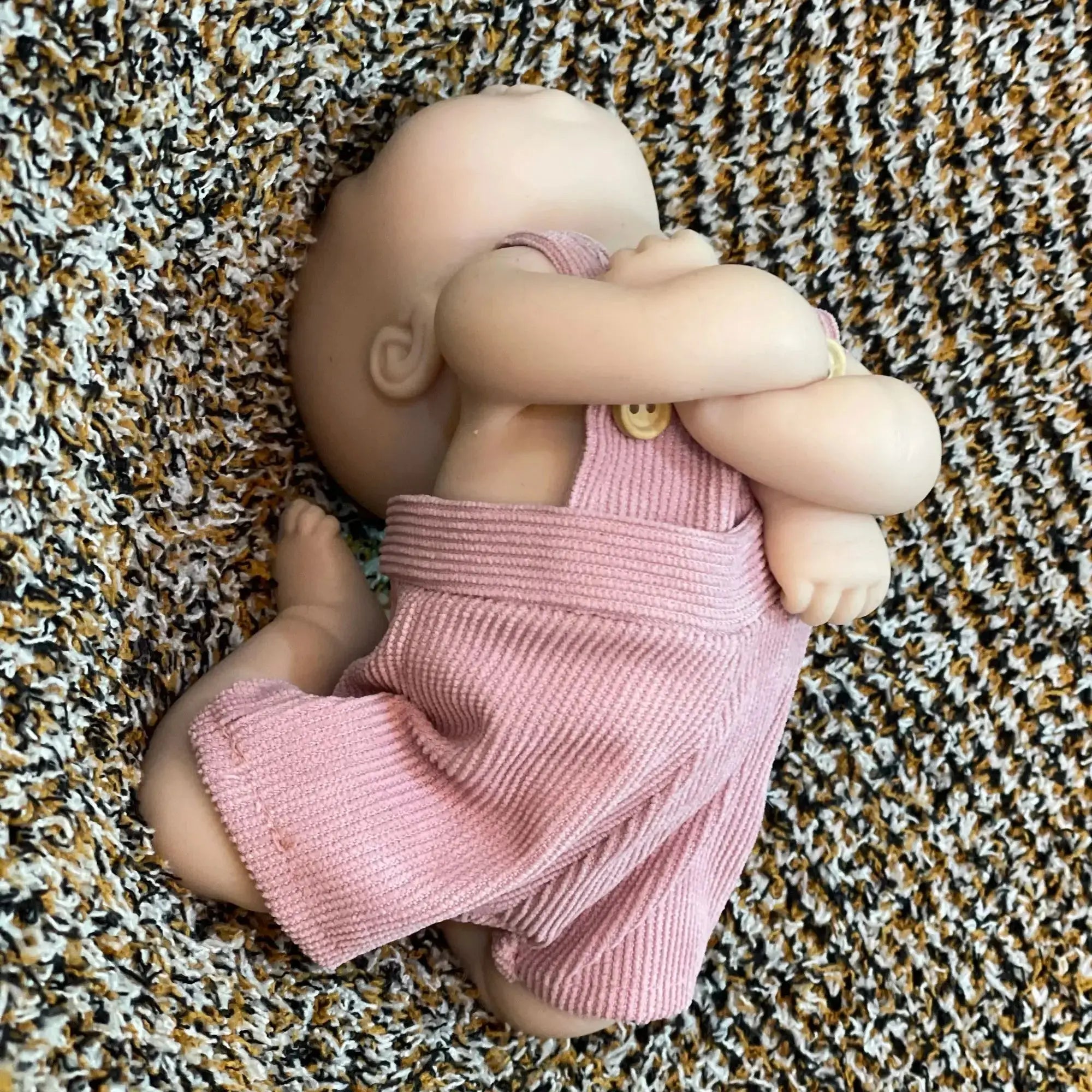 Image of Reborn Baby Dolls 25Cm Unpainted Silicone Girls Whole Body Soft Solid