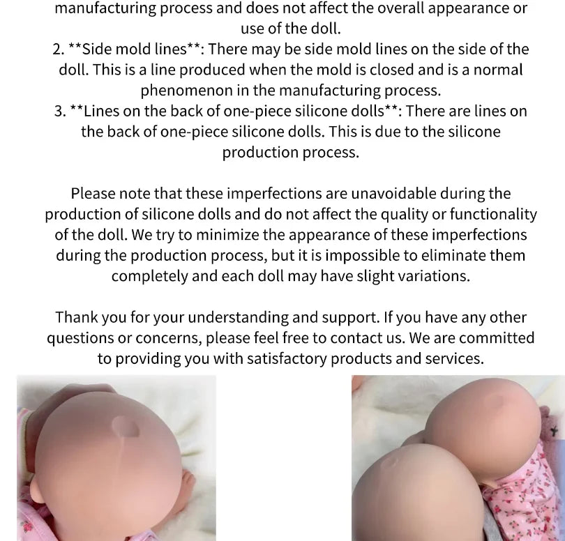 Image of Reborn Baby Dolls 10Inch /2 Styles Washable Unpainted Open Eyes Solid