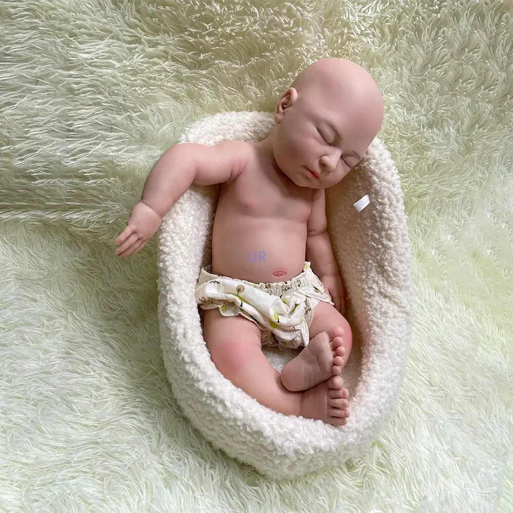 Image of Reborn Baby Dolls 55Cm 22" Weighted Super Soft Platinum Silicone
