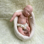 Image of Reborn Baby Dolls 55Cm 22" Weighted Super Soft Platinum Silicone