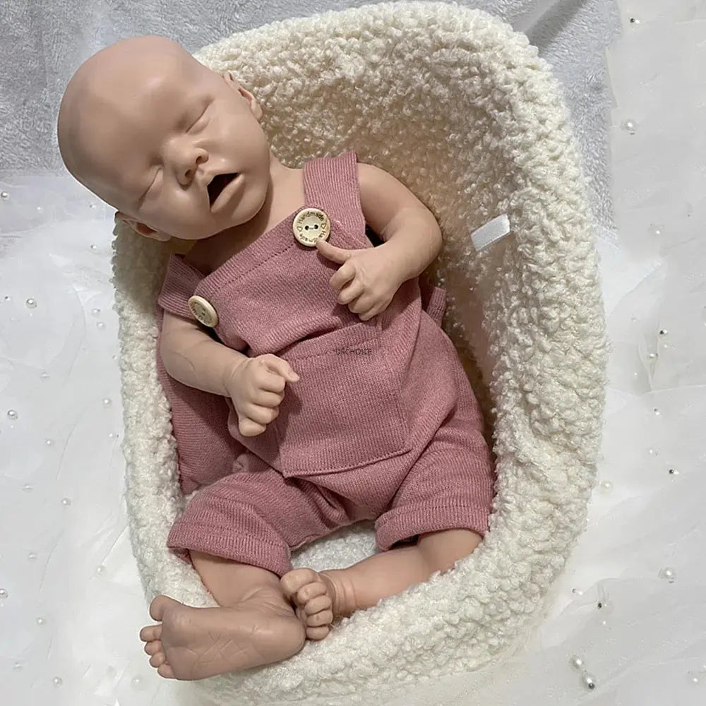 Image of Reborn Baby Dolls High-Simulation 18Inch Customizable Silicone Reborn