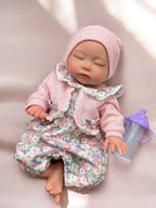 Image of Reborn Baby Dolls 13.7 Inch 35 Cm Full Body Soft Silicone Newborn