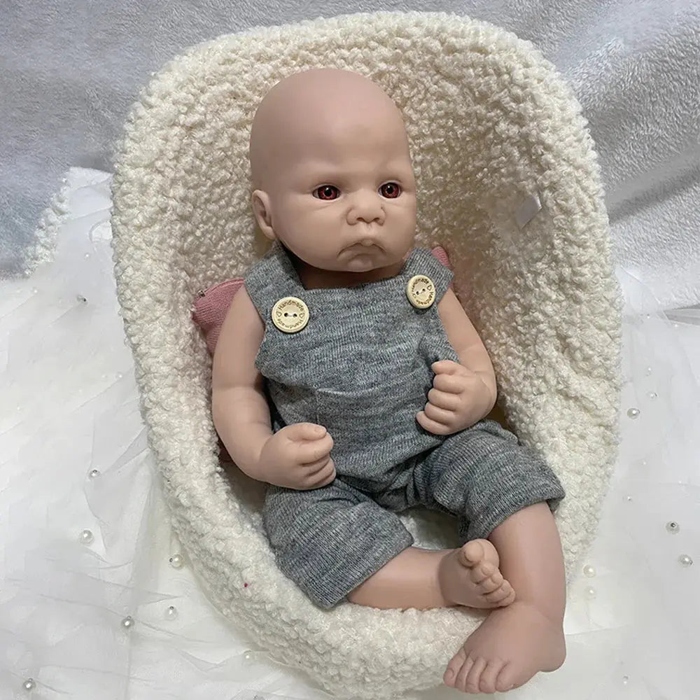 Image of Reborn Baby Dolls Handmade 16Inch Lifelike Silicone Reborn Baby Boy