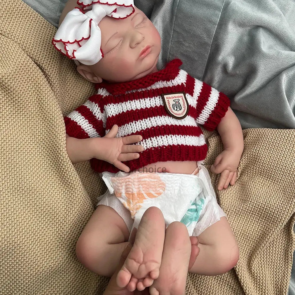 Image of Reborn Baby Dolls 20 Inch 50Cm 3.4Kg Real Baby Size Weighted Full