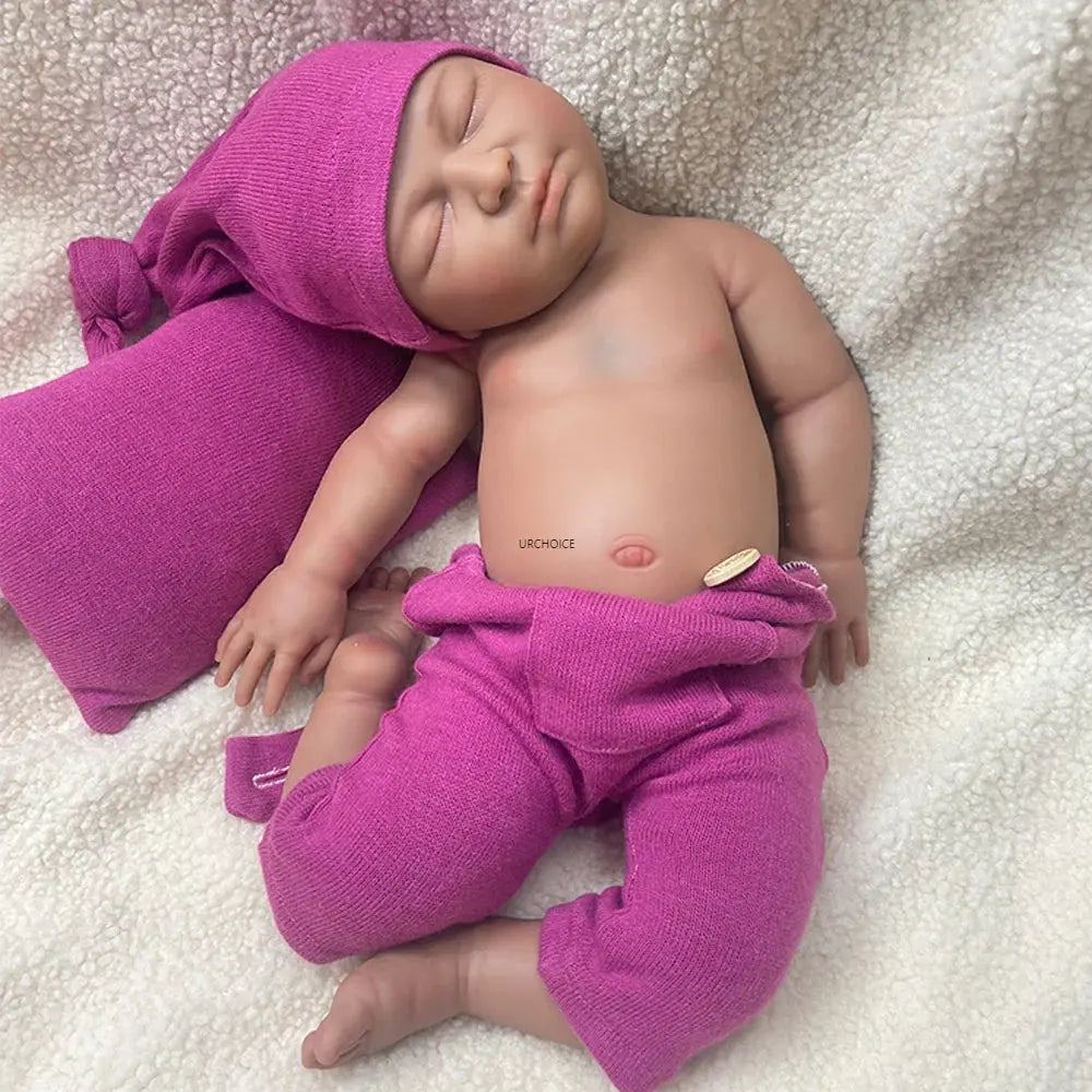 Image of Reborn Baby Dolls 22Inch Soft Silicone Reborn Baby Girl Waterproof