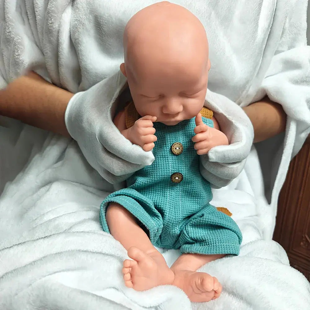 Image of Reborn Baby Dolls Unpainted/Painted 18" Full Solid Silicone Reborn