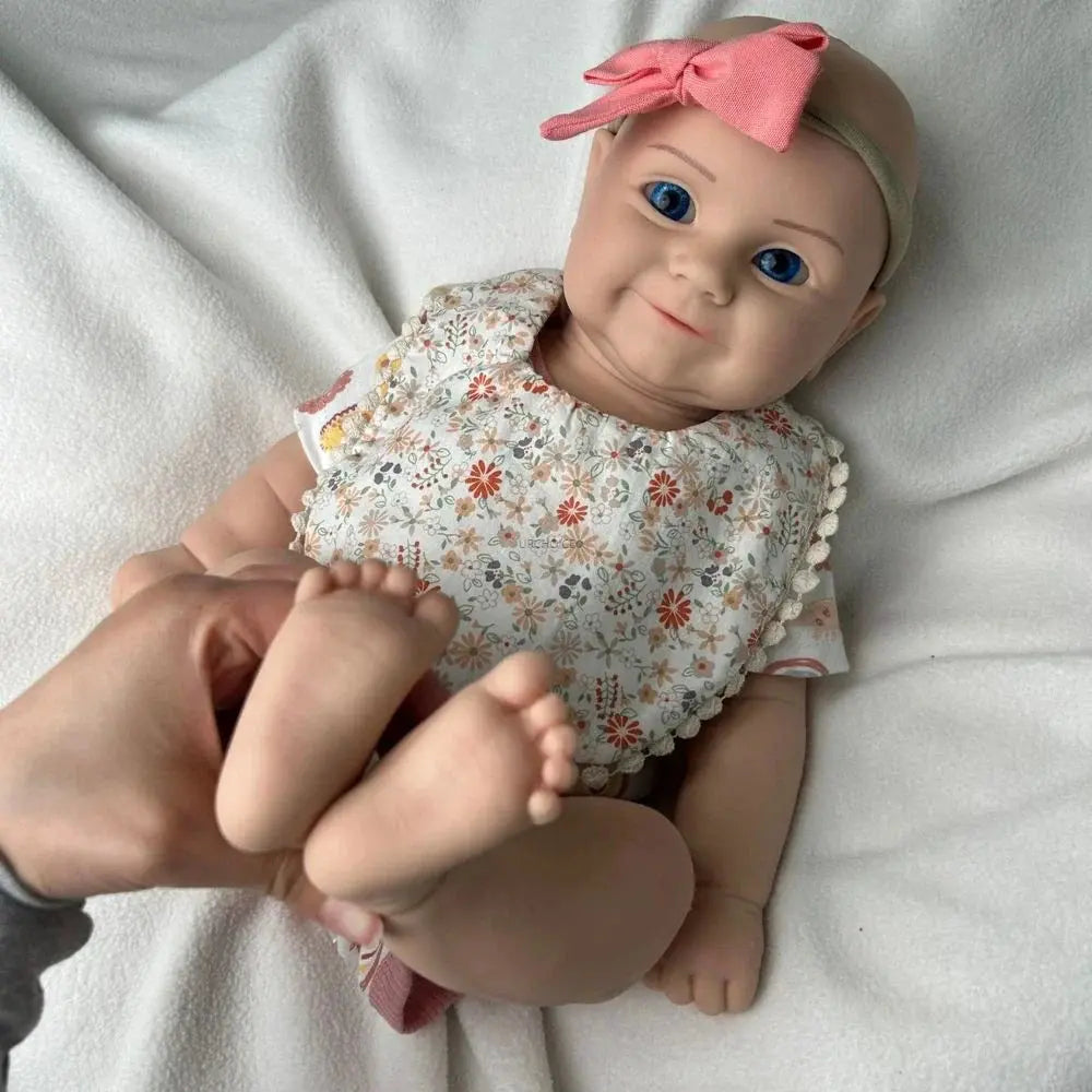 Image of Reborn Baby Dolls Weighted 20Inch Silicone Reborn Baby Girl Maddie
