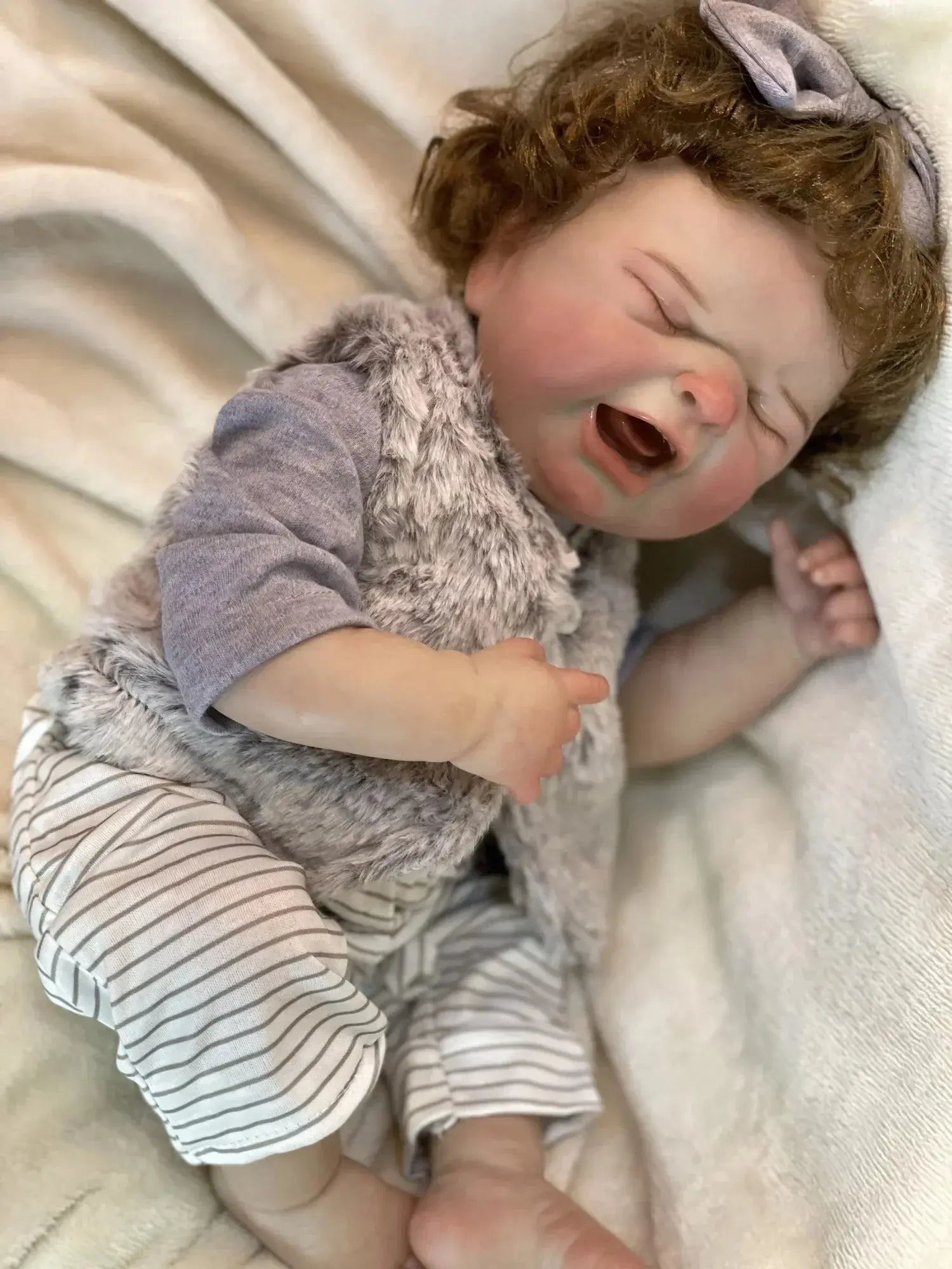 Image of Reborn Baby Dolls 50Cm Maria Bebe Reborn Girl Cuddly Full Body
