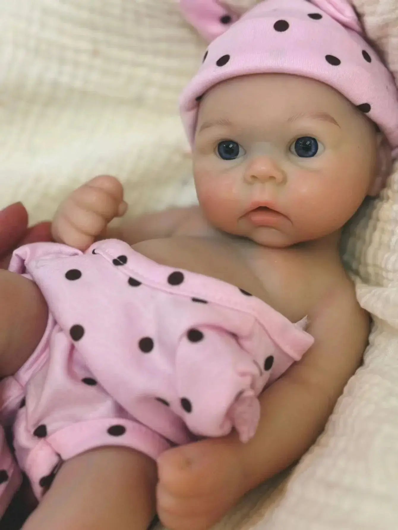 Image of Reborn Baby Dolls 13 Inch Full Silicone Reborn Doll Girl Handmade