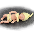 Image of Reborn Baby Dolls 6 Inch Full Solid Silicone Bebe Palm Reborn Doll