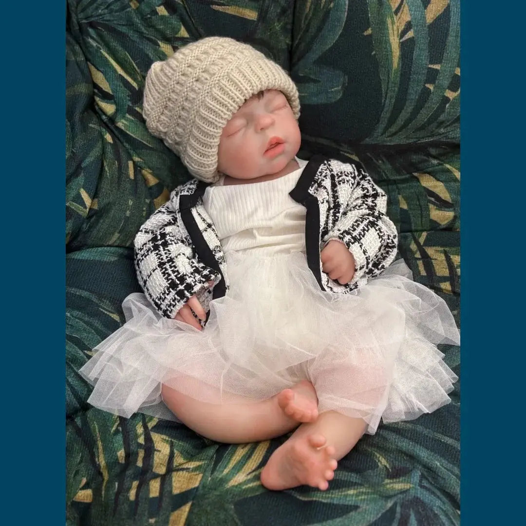Image of Reborn Baby Dolls 22Inch Big Size Can Open Mouth Bébé Reborn De