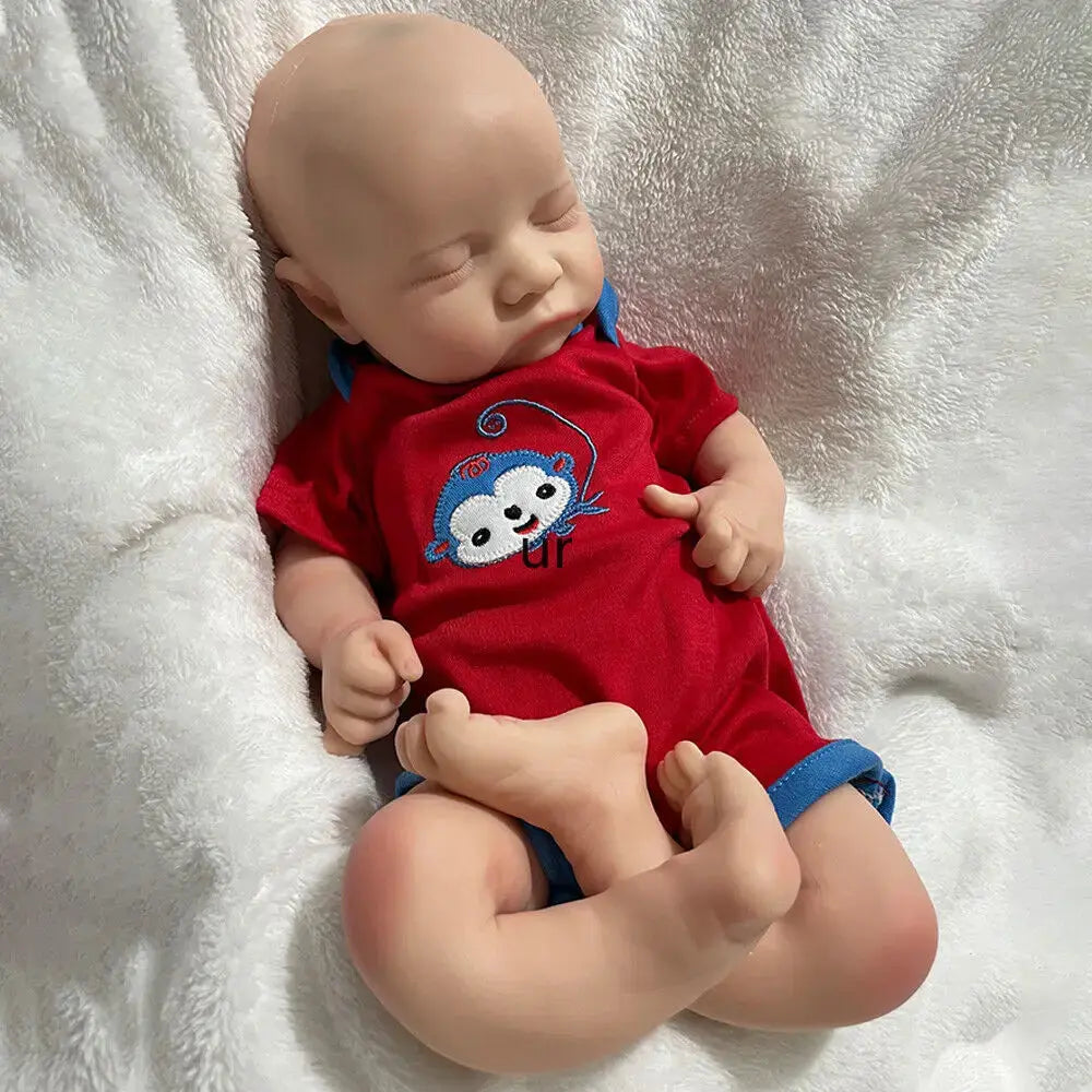Image of Reborn Baby Dolls Unpainted/Painted 18" Full Solid Silicone Reborn
