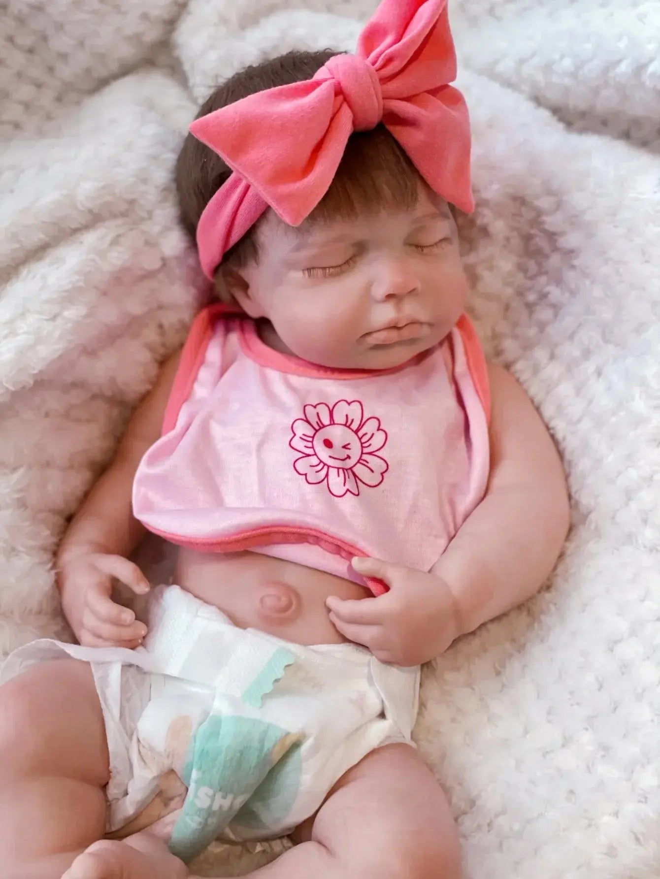 Image of Reborn Baby Dolls 18 Inch Loulou Boy Or Girl Silicone Doll 3D Painted