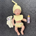 Image of Reborn Baby Dolls 6 Inch Full Solid Silicone Bebe Palm Reborn Doll