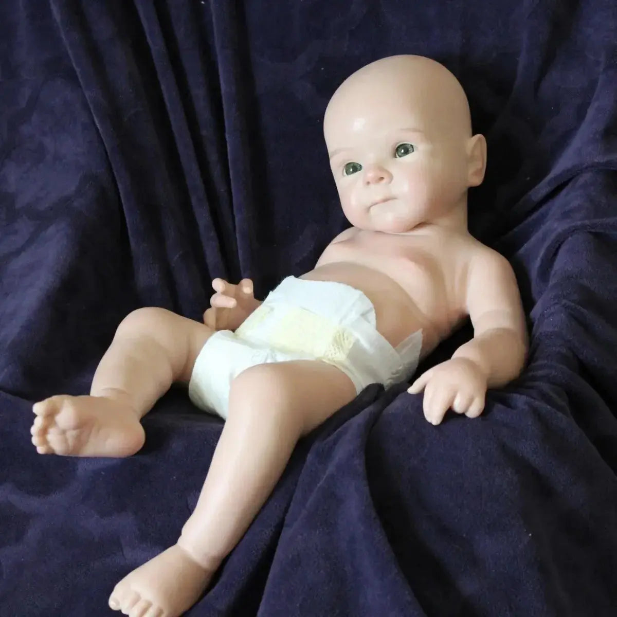Image of Reborn Baby Dolls 33Cm Open Mouth Girl Bettie Reborn Doll Full Body