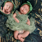 Image of Reborn Baby Dolls 20Inch Open Mouth Silicone Girl Reborn Full Solid
