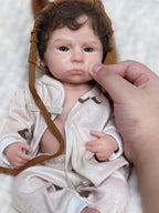 Image of Reborn Baby Dolls 33Cm Painted/Unpainted Silicone Boy Bebe Reborn