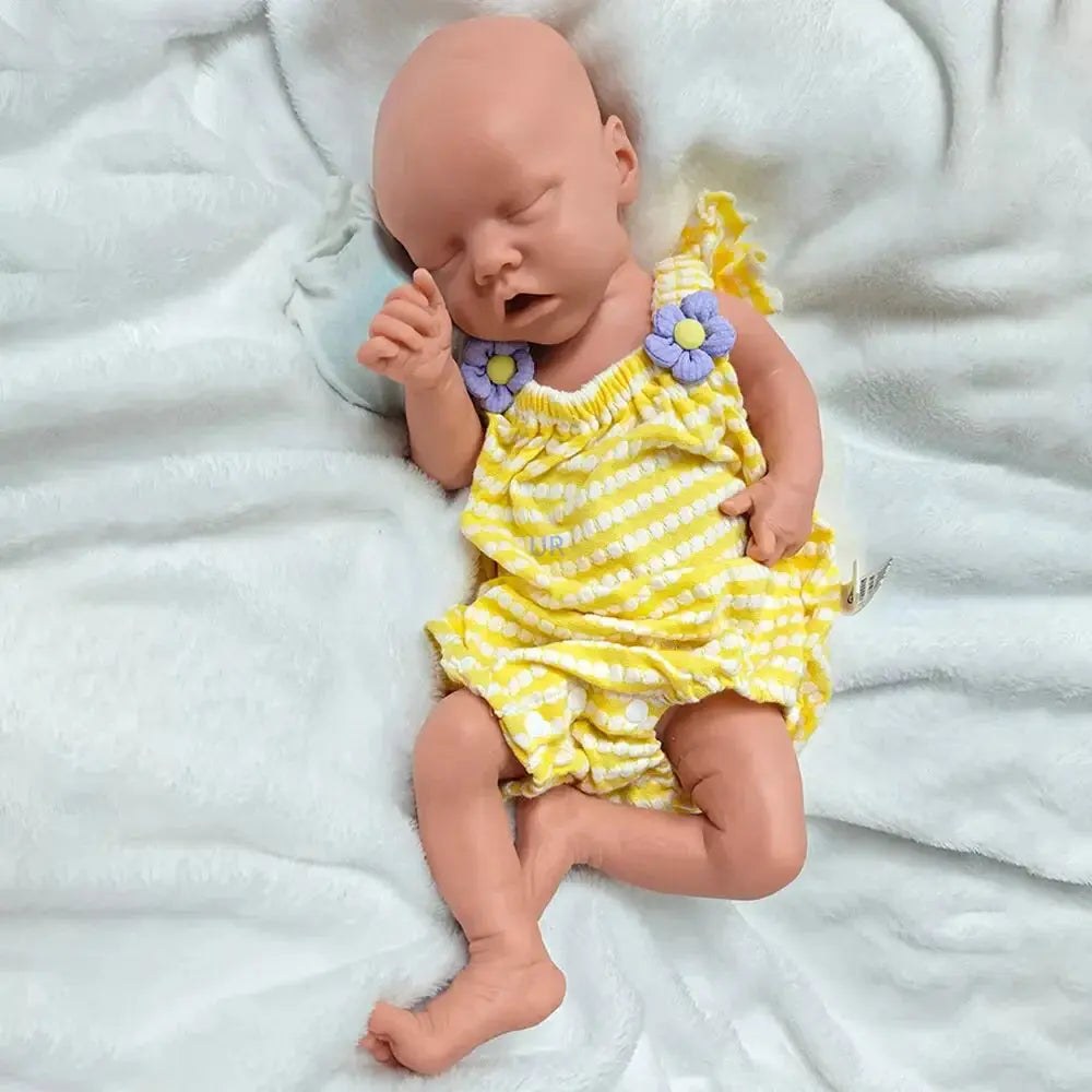 Image of Reborn Baby Dolls 18 Inch 100% Full Soft Silicone Reborn Baby