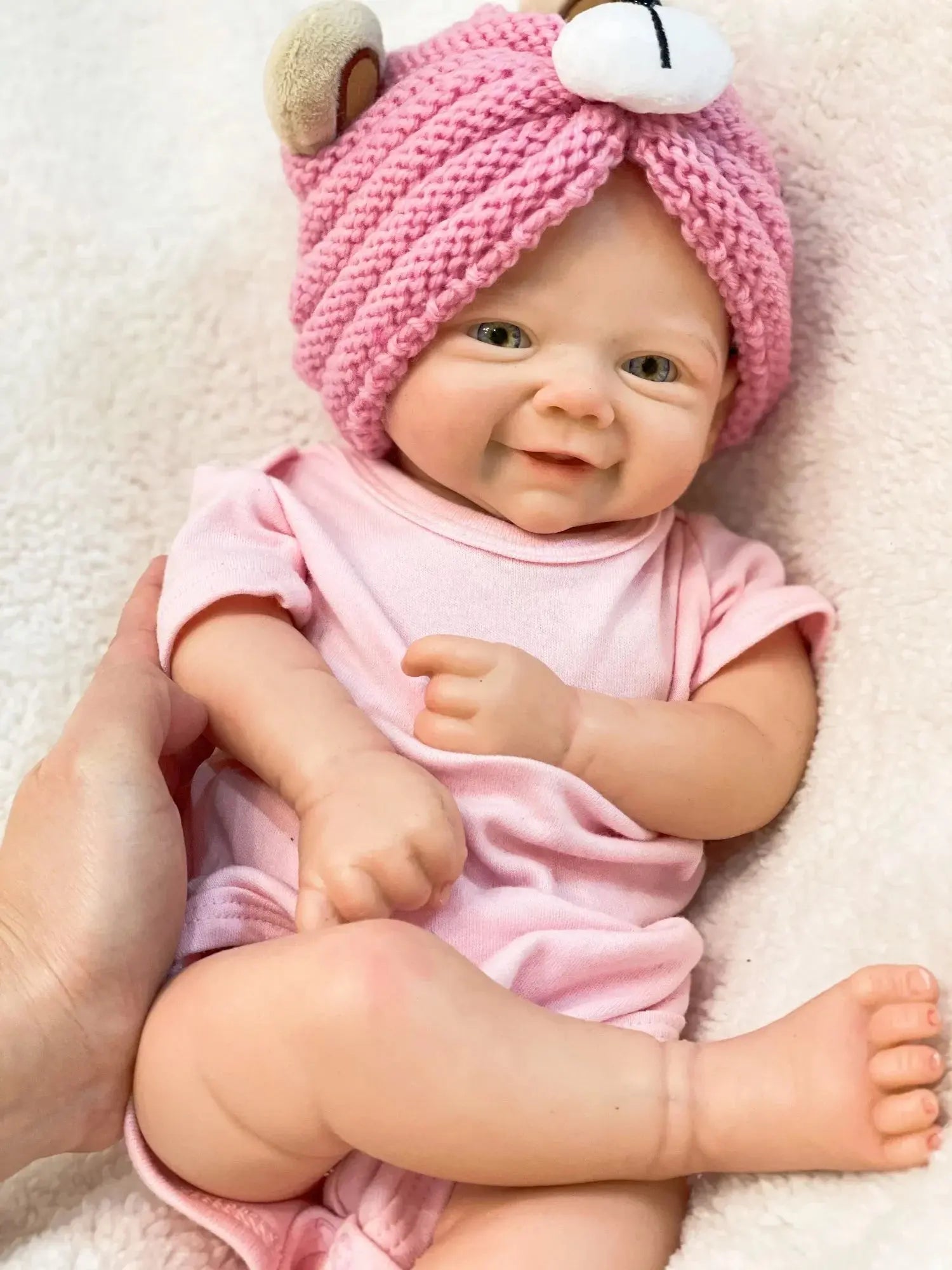 Image of Reborn Baby Dolls 42Cm Full Body Silicon Vivienne Bebe Reborn Girl