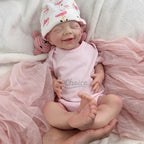 Image of Reborn Baby Dolls 18Inch Baby Girl Full Body Soft Silicone Reborn