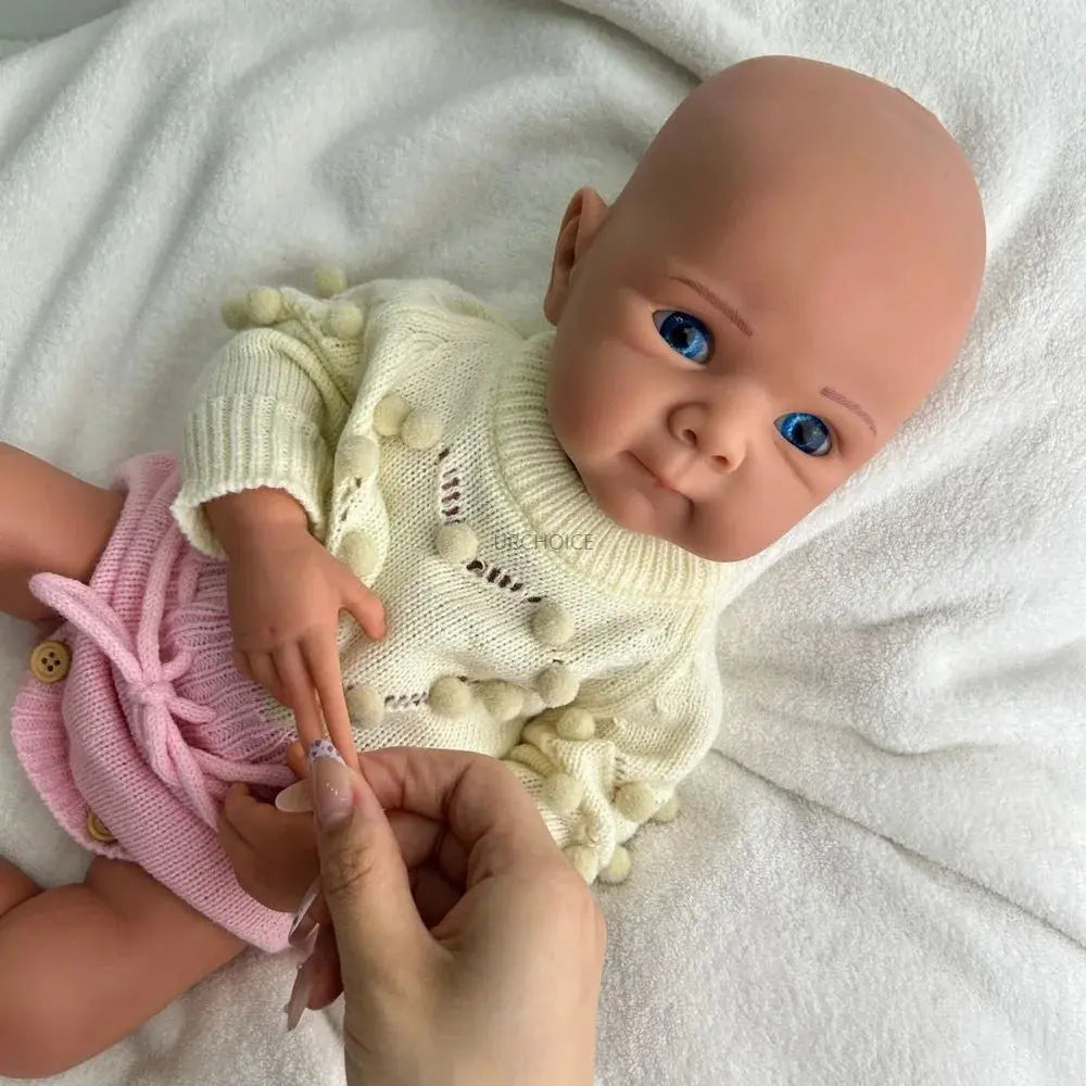 Image of Reborn Baby Dolls 19Inch Baby Girl Bettie Full Body Soft Silicone