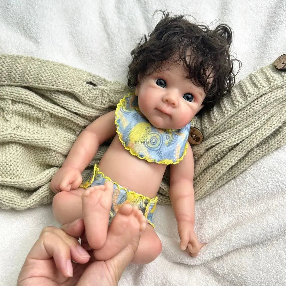 Image of Reborn Baby Dolls 12" Lifelike Silicone Reborn Baby Girl Bettie With
