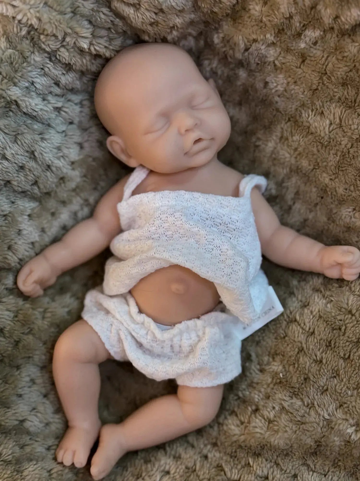 Image of Reborn Baby Dolls 10Inch Silicone Girl Reborn Doll Waterproof