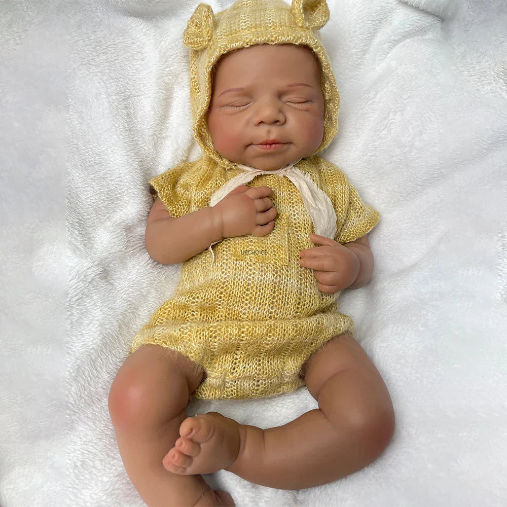 Image of Reborn Baby Dolls 19Inch Lifelike Silicone Reborn Baby Girl & Boy