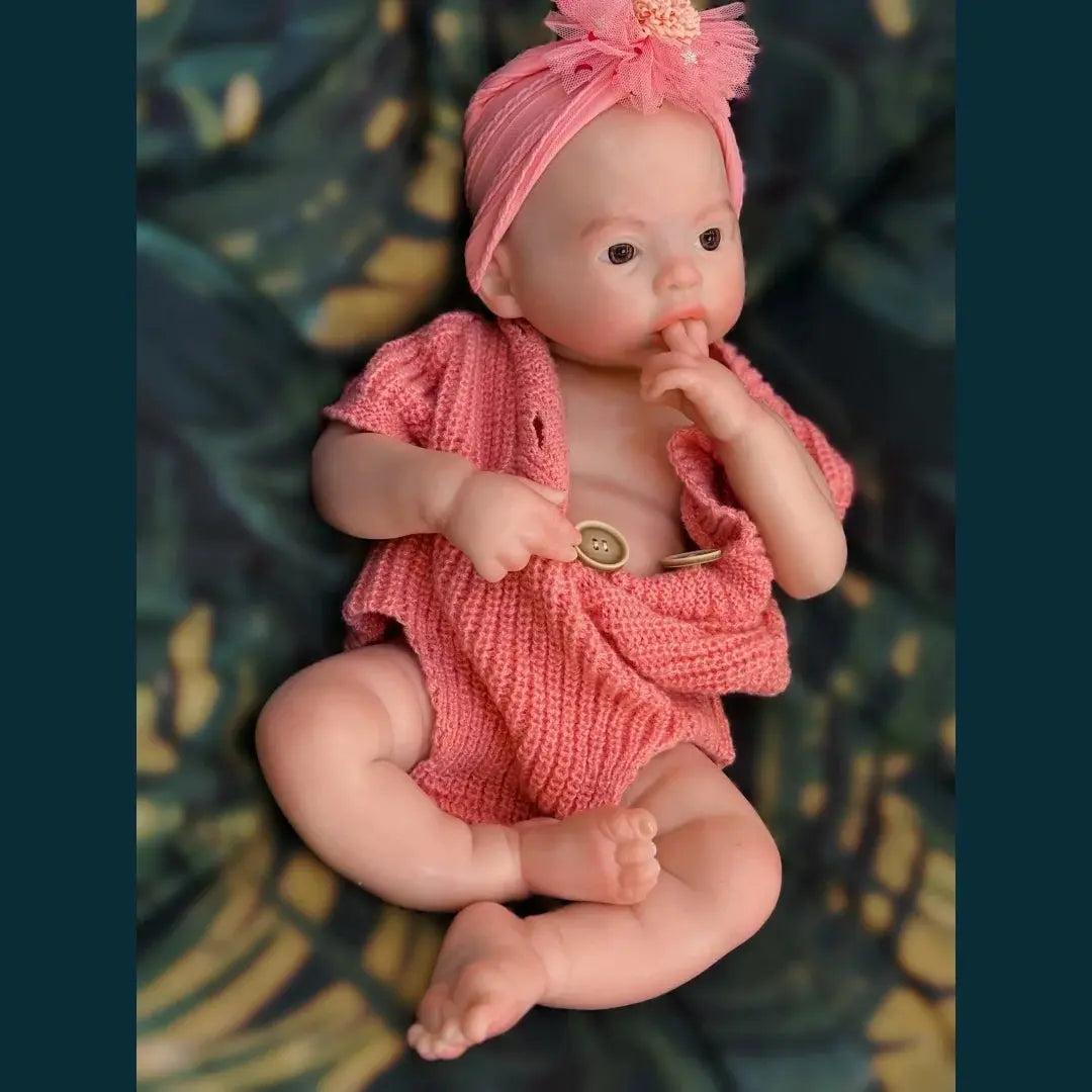 Image of Reborn Baby Dolls 45Cm Meadow Can Open Mouth  Solid Bebe Reborn De