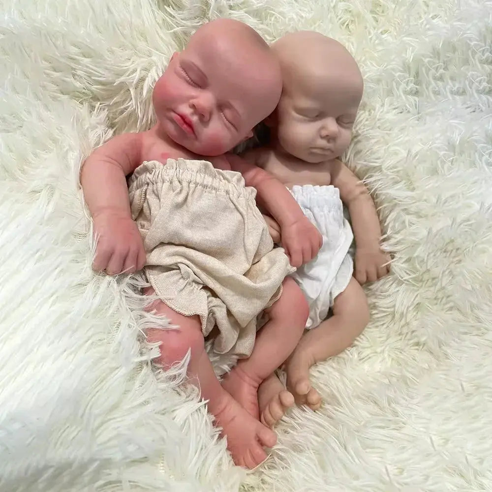 Image of Reborn Baby Dolls Kids Parent Gift Soft 13" Ifelike Silicone Reborn