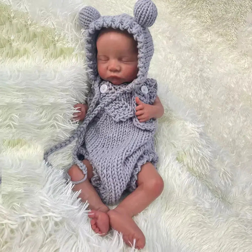 Image of Reborn Baby Dolls Reborn Boy Preemy Soft 18 Inch Kid Boy Full Body 3D