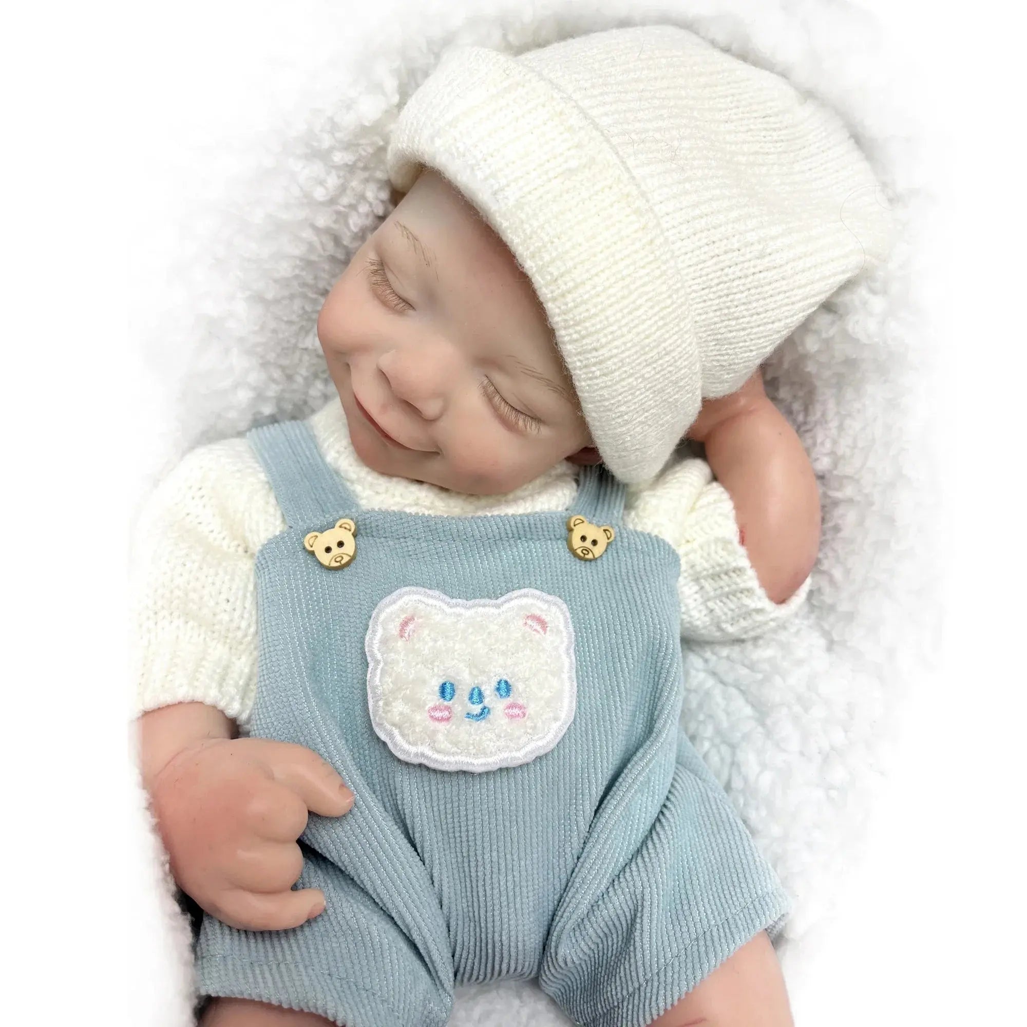 Image of Reborn Baby Dolls 42Cm April Whole Body Solid Silicone Bebe Reborn