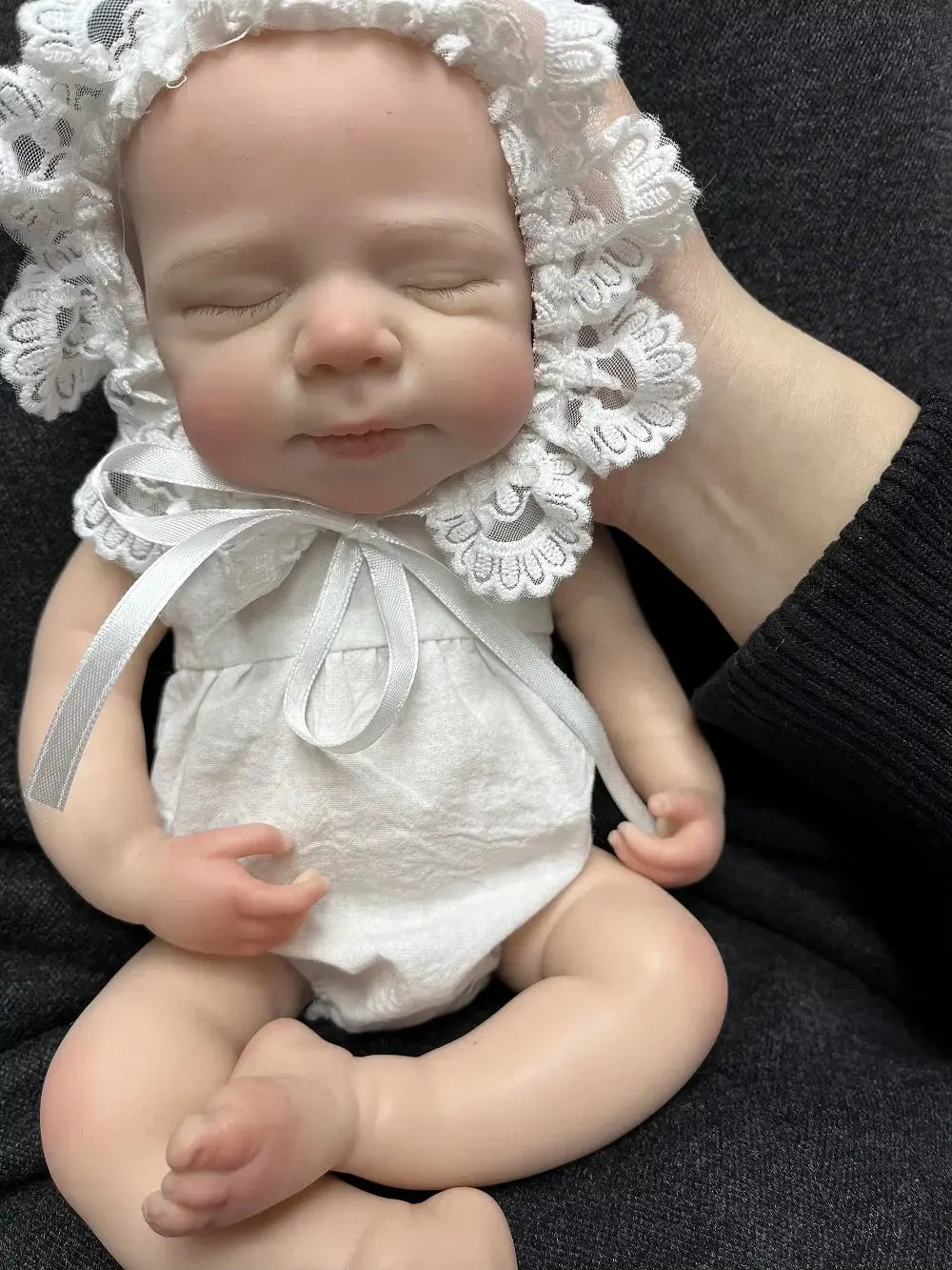 Image of Reborn Baby Dolls 13Inch Open Mouth Pascale Reborn Dolls Full Body