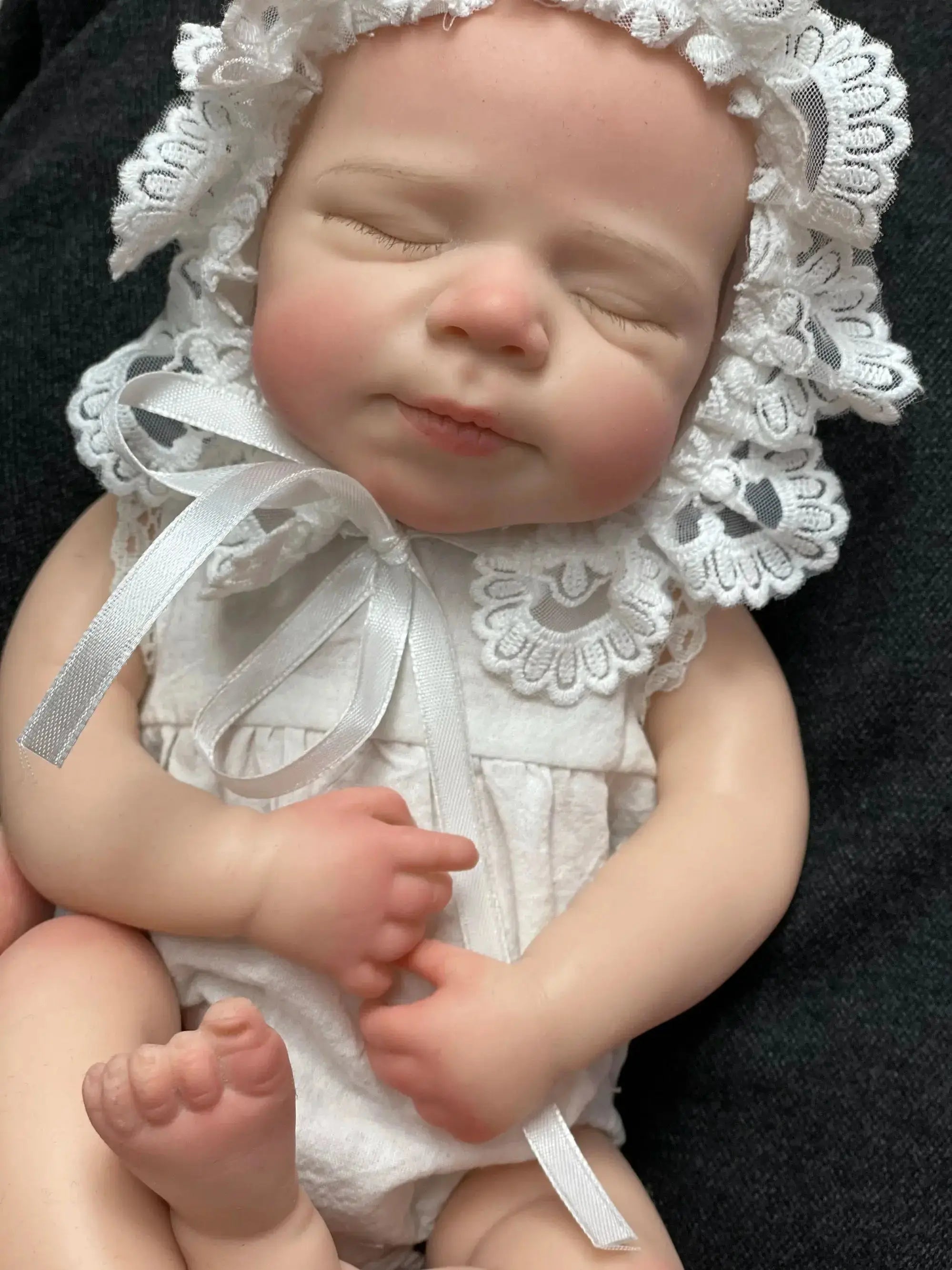Image of Reborn Baby Dolls 13Inch Open Mouth Pascale Reborn Dolls Full Body