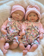 Image of Reborn Baby Dolls 13Inch Open Mouth Reborn Dolls Pascale&Vivienne